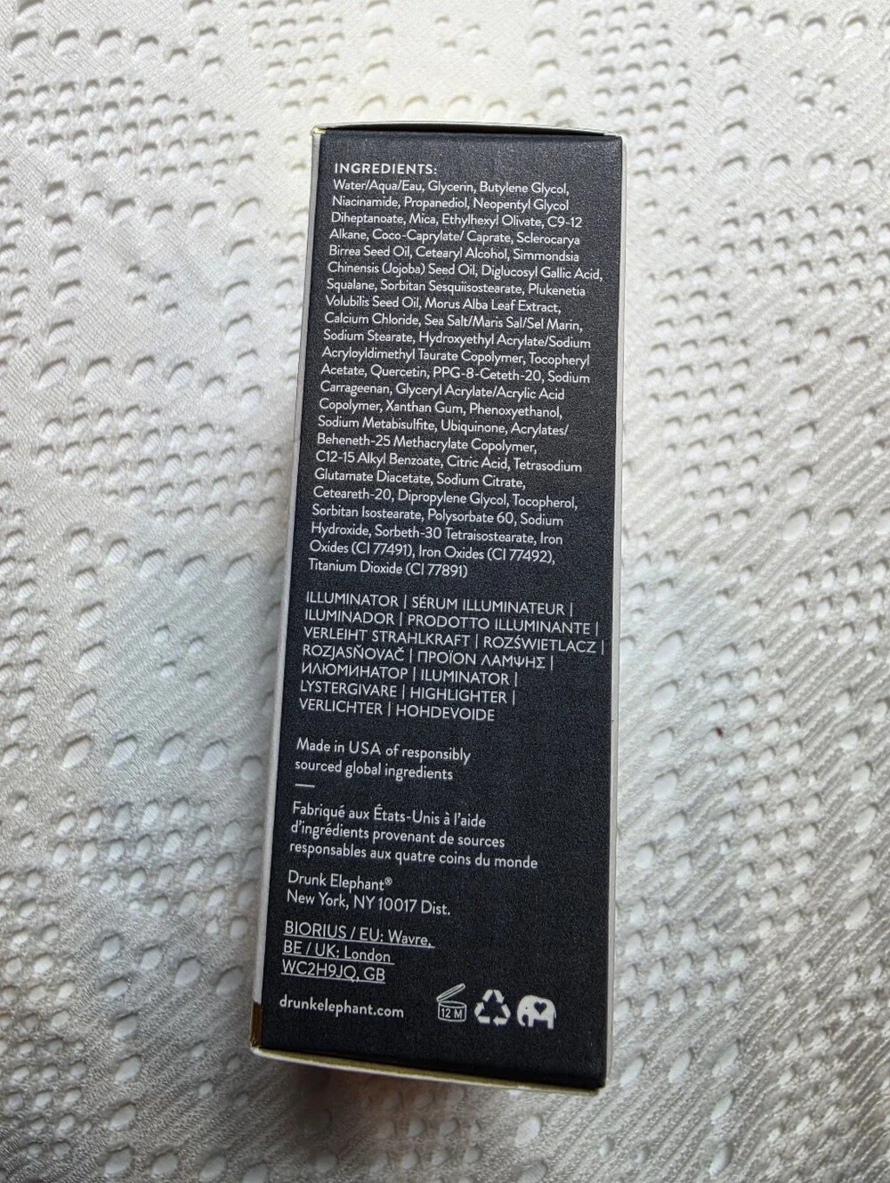 Drunk Elephant B-Goldie Bright Illuminating Drops w/ 5% Niacinamide